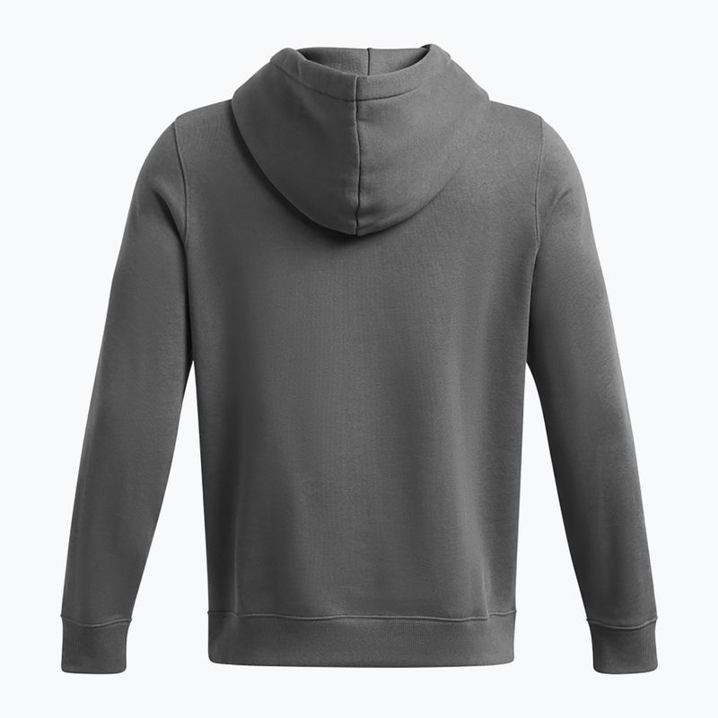 Pánská mikina Under Armour Curry Splash Hoodie castlerock full heather/black 2