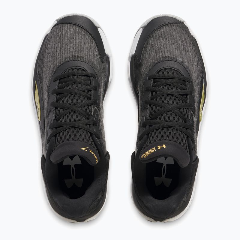 Basketbalové boty Under Armour Spawn 7 black/metallic gold/black 11