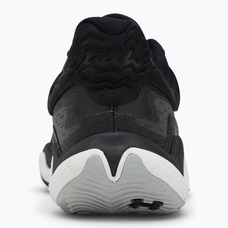 Basketbalové boty Under Armour Spawn 7 black/metallic gold/black 6
