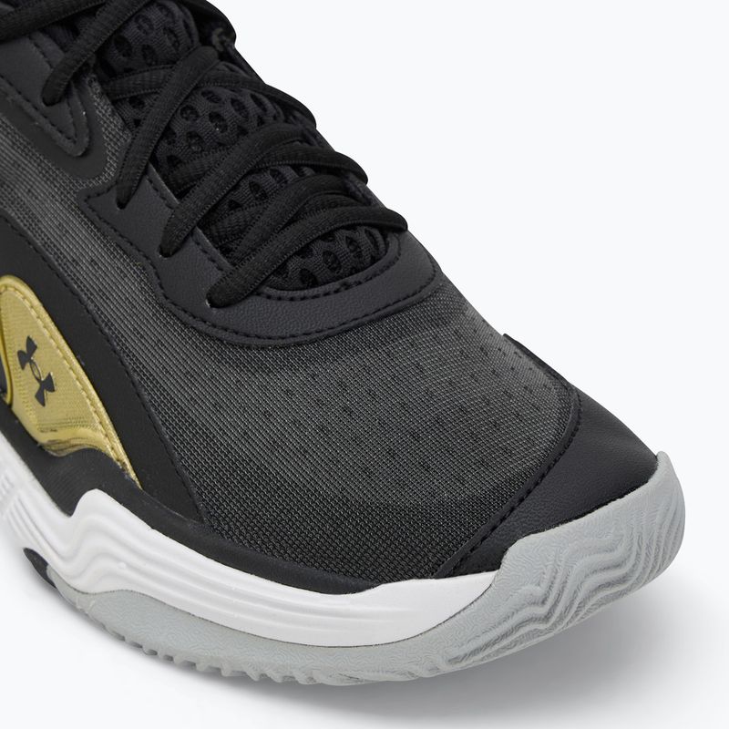 Basketbalové boty Under Armour Spawn 7 black/metallic gold/black 7