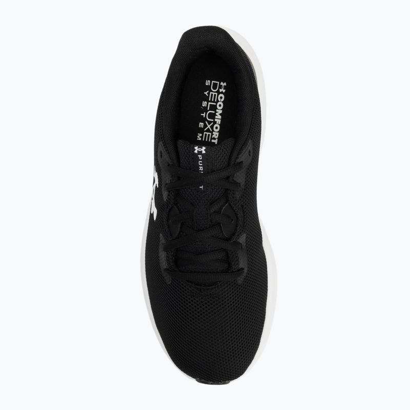 Pánské běžecké boty Under Armour Charged Pursuit 4 black/black/white 5