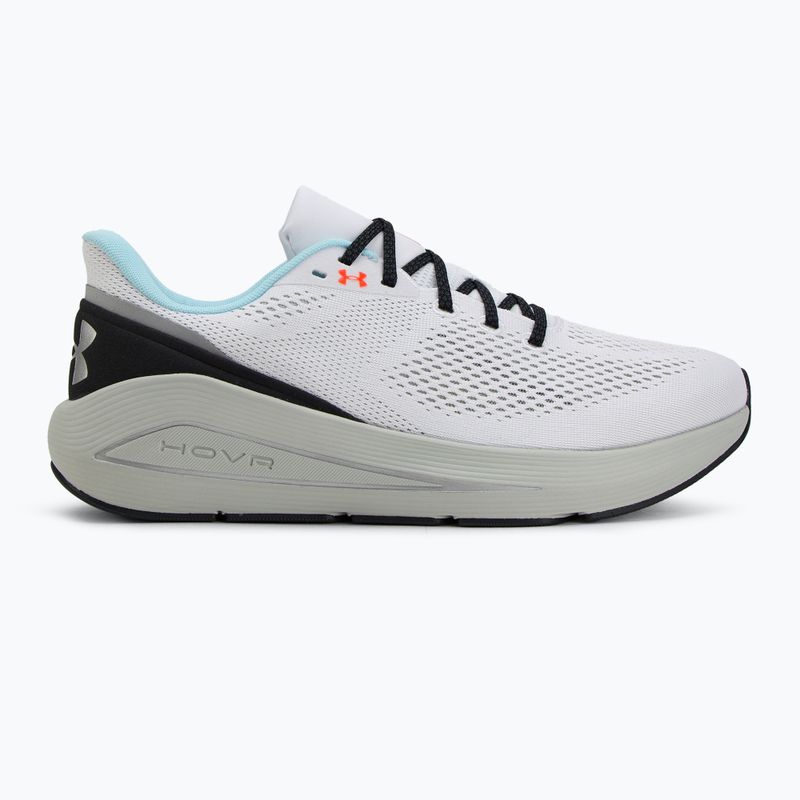 Pánské běžecké boty Under Armour Sonic 7 white/hydro green/metallic silver 2