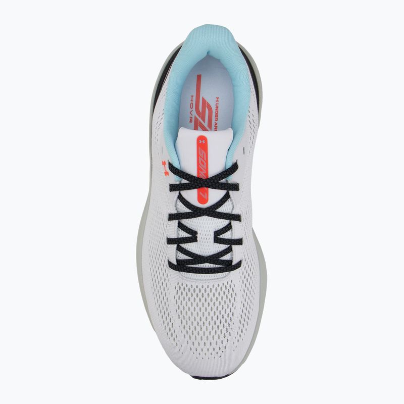 Pánské běžecké boty Under Armour Sonic 7 white/hydro green/metallic silver 5