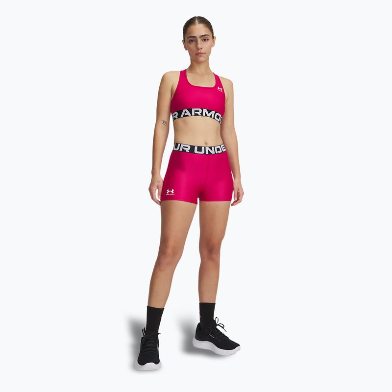 Dámské šortky Under Armour HG Authentics horizon shaded fuchsia/white 2