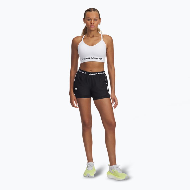 Dámské šortky Under Armour Tech Play Up 2in1 black / black / white 2