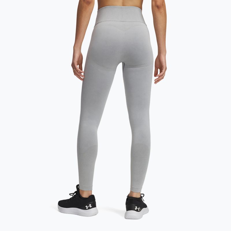 Dámské tréninkové legíny Under Armour Vanish Seamless Washed Ankle black/white 3