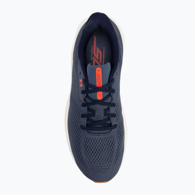 Pánské běžecké boty Under Armour Sonic 7 downpour gray/white quartz/midnight navy 5