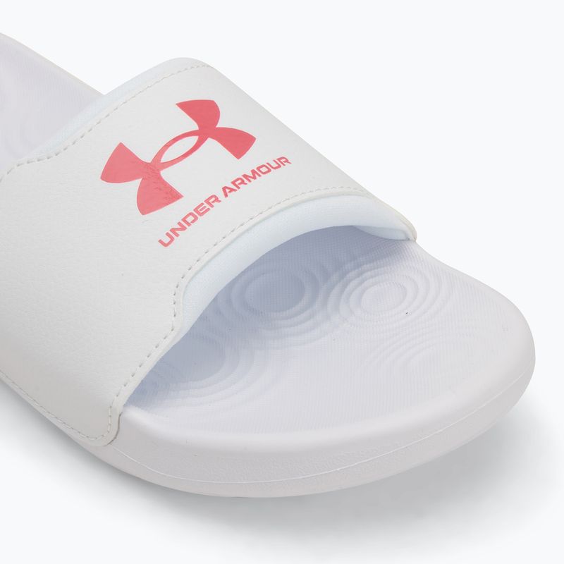 Dámské nazouváky  Under Armour Ignite Select white/white/super pink 7