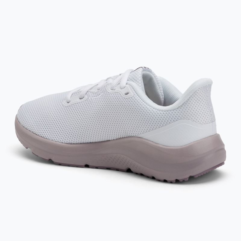 Dámské běžecké boty Under Armour Charged Pursuit 4 white/white/purple prime 3