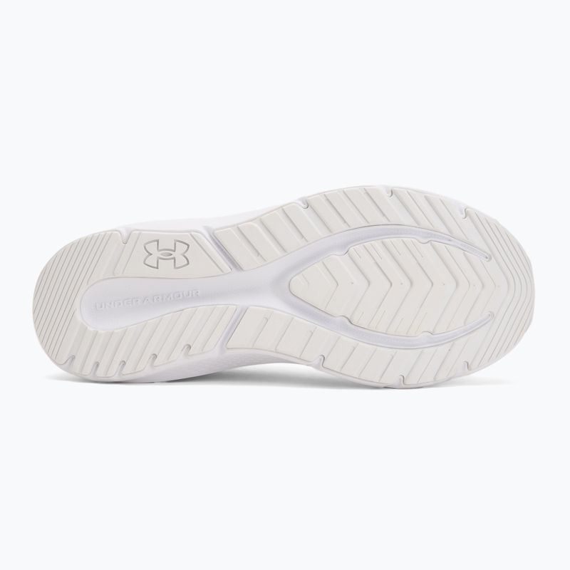 Dámské běžecké boty Under Armour Charged Pursuit 4 white/white/metallic silver 4