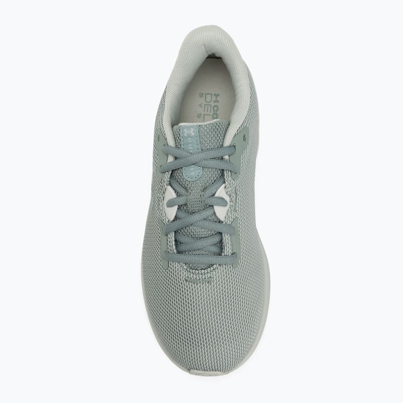 Dámské běžecké boty Under Armour Charged Pursuit 4 silica green/silica green/metallic silica 5