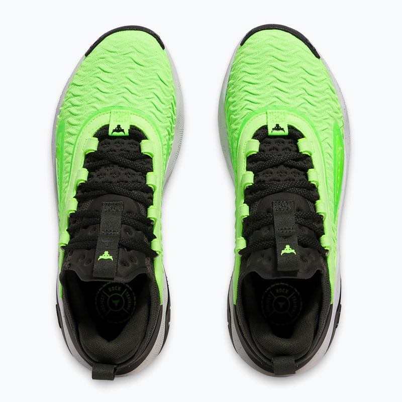 Pánské tréninkové boty Under Armour Project Rock 7 baroque green/hyper green/black 11