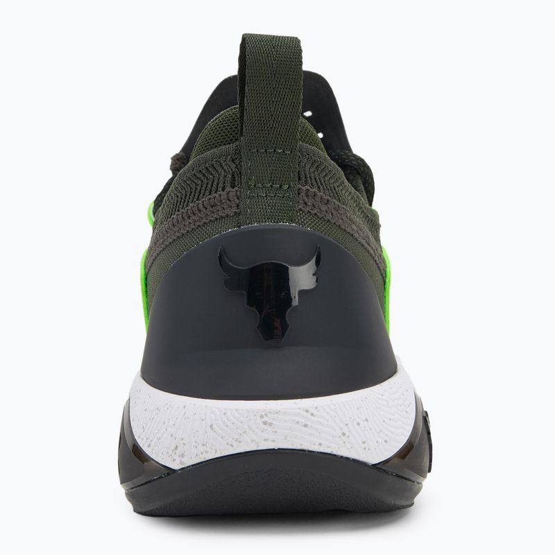 Pánské tréninkové boty Under Armour Project Rock 7 baroque green/hyper green/black 6