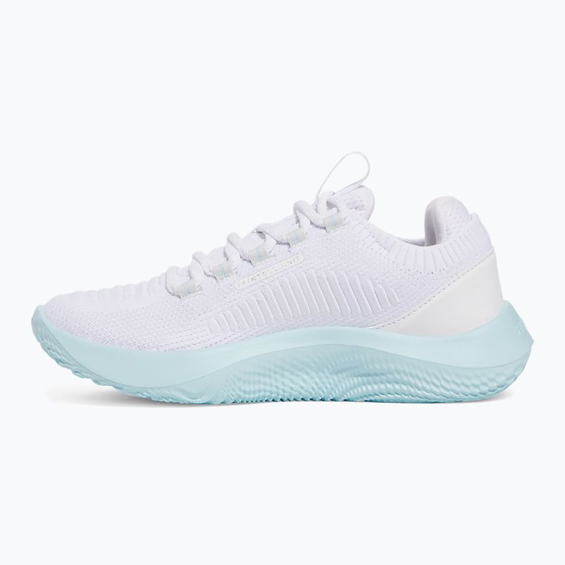 Dámské sportovní boty  Under Armour Dynamic 2 white/stream/metallic silver 2
