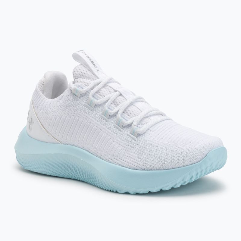 Dámské sportovní boty  Under Armour Dynamic 2 white/stream/metallic silver