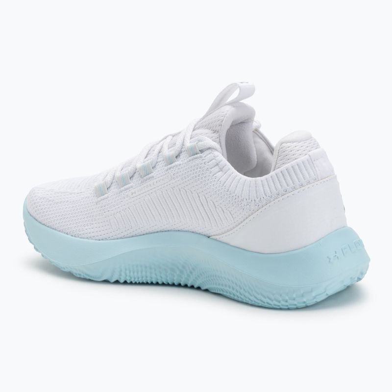 Dámské sportovní boty  Under Armour Dynamic 2 white/stream/metallic silver 3