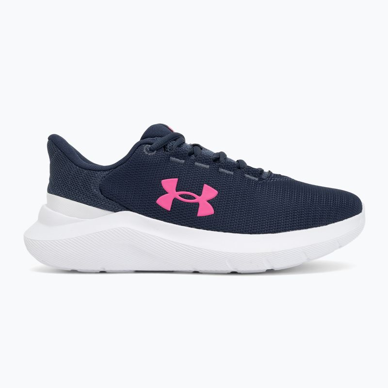 Dámské běžecké boty Under Armour Phade RN 3 downpour gray/downpour gray/aero pink 2