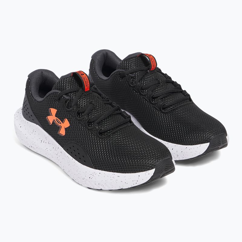 Pánské běžecké boty Under Armour Charged Surge 4 black/anthracite/ares red 3