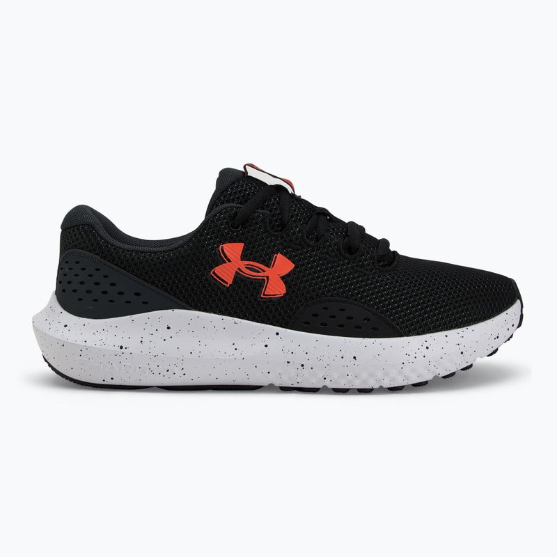 Pánské běžecké boty Under Armour Charged Surge 4 black/anthracite/ares red 2