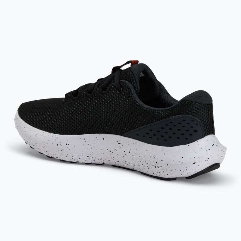 Pánské běžecké boty Under Armour Charged Surge 4 black/anthracite/ares red 3