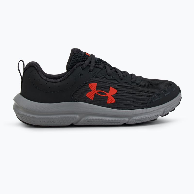 Pánské běžecké boty Under Armour Charged Assert 10 anthracite/anthracite/ares red 2