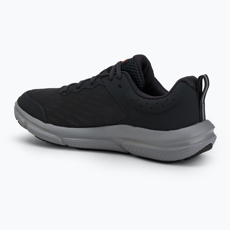 Pánské běžecké boty Under Armour Charged Assert 10 anthracite/anthracite/ares red 3