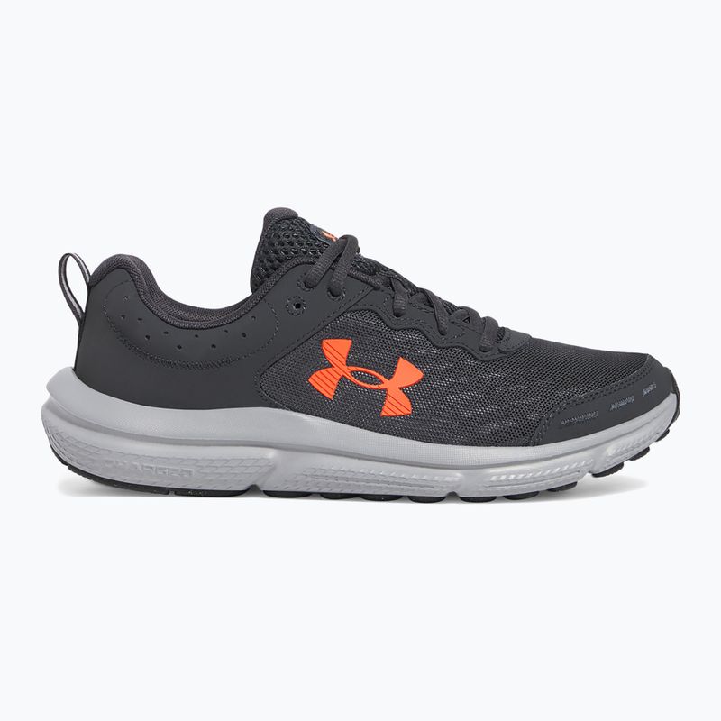 Pánské běžecké boty Under Armour Charged Assert 10 anthracite/anthracite/ares red 8