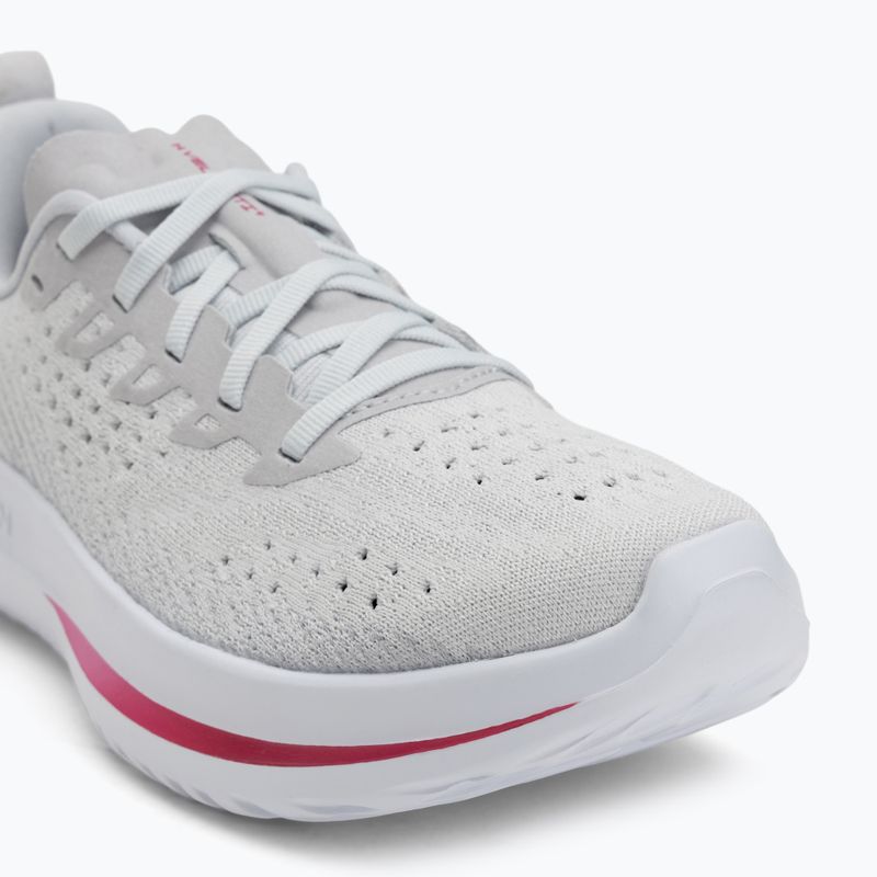 Dámské běžecké boty Under Armour Velociti 4 SE halo gray/mod gray/shaded fuchsia 7