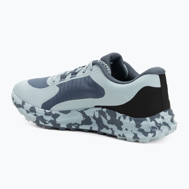 Pánské běžecké boty Under Armour Charged Bandit Trail 3 downpour gray/harbor blue/hyper green 3