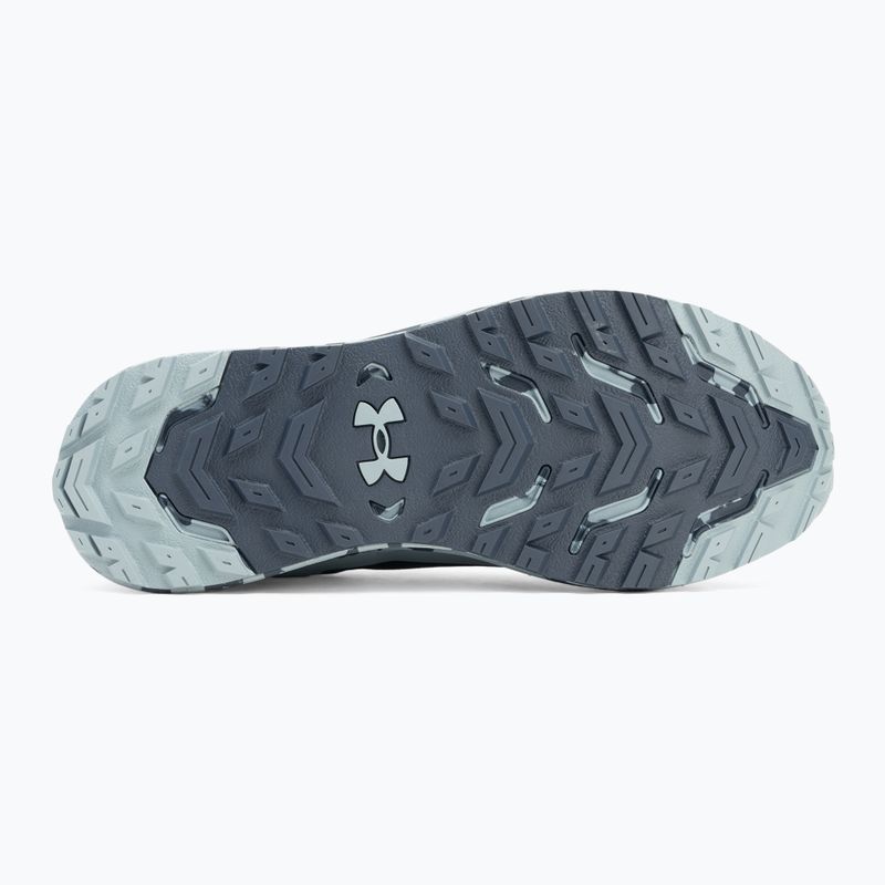 Pánské běžecké boty Under Armour Charged Bandit Trail 3 downpour gray/harbor blue/hyper green 4