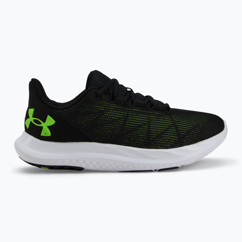 Pánské běžecké boty Under Armour Charged Speed Swift black/black/hyper green 2