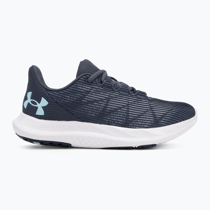 Dámské běžecké boty Under Armour Charged Speed Swift downpour gray/downpour gray/stream 2