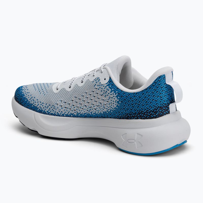 Pánské běžecké boty Under Armour Infinite white/electric blue/white 3