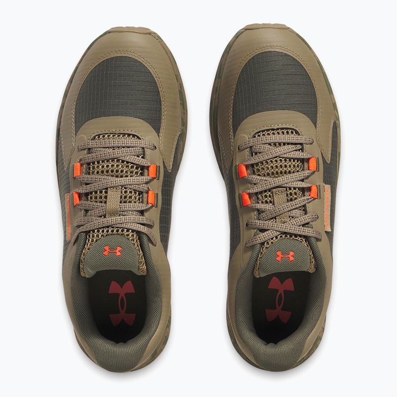 Pánské běžecké boty Under Armour Charged Bandit Trail 3 marine od green/bayou/ares red 4