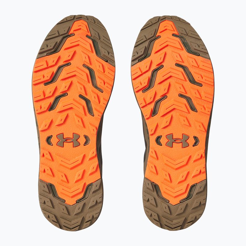 Pánské běžecké boty Under Armour Charged Bandit Trail 3 marine od green/bayou/ares red 5