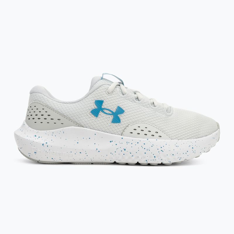 Dámské běžecké boty Under Armour Charged Surge 4 distant gray/halo gray/ether blue 2
