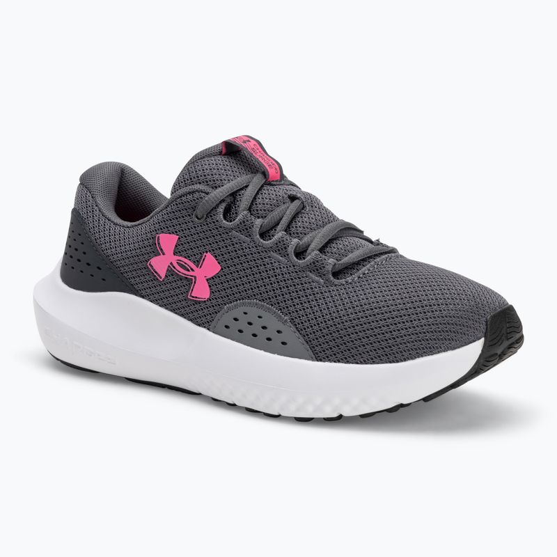 Dámské běžecké boty Under Armour Charged Surge 4 castlerock/anthracite/aero pink