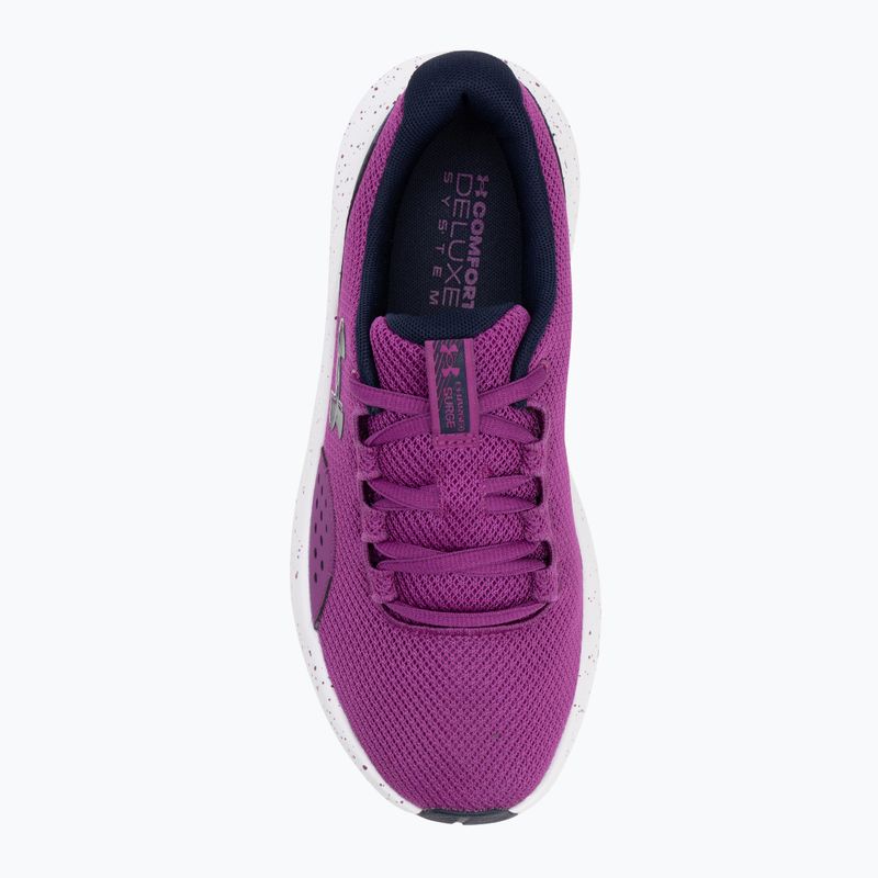 Dámské běžecké boty Under Armour Charged Surge 4 andromeda purple/midnight navy/midnight navy 5