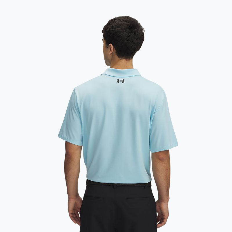 Pánské polo tričko Under Armour Matchplay Polo stream/black 2