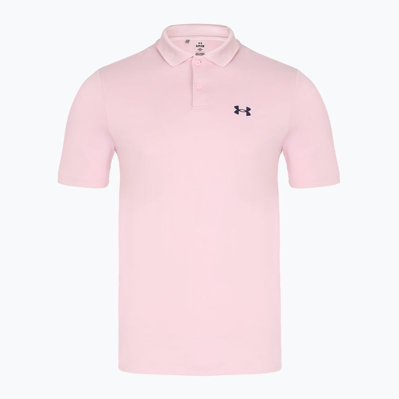 Pánské polo tričko Under Armour Matchplay Polo prime pink/midnight navy