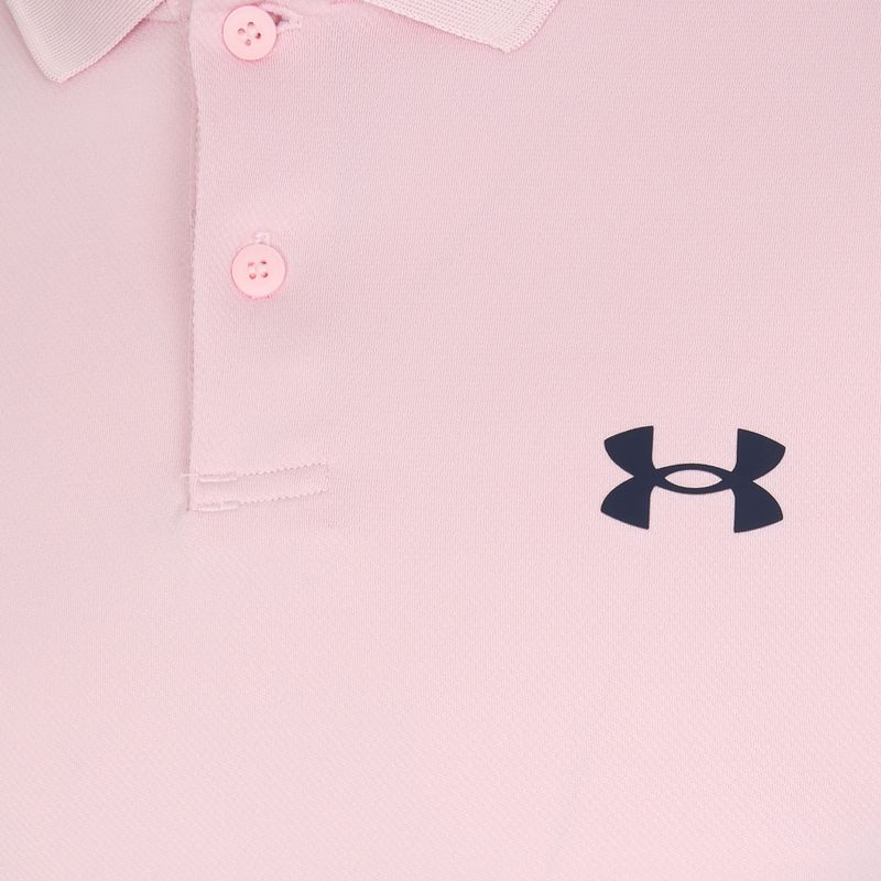 Pánské polo tričko Under Armour Matchplay Polo prime pink/midnight navy 3