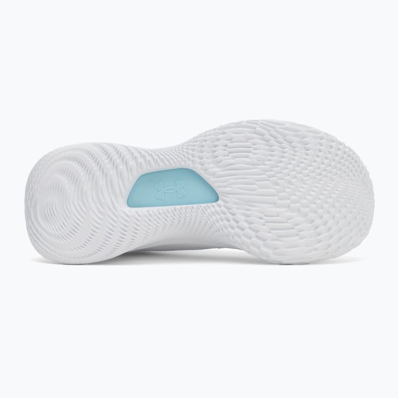 Basketbalové boty Under Armour CURRY 4 FLOTRO white/stream/metallic silver 4