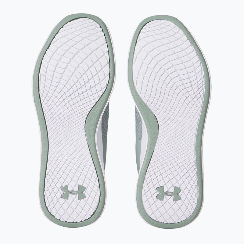 Dámské sportovní boty  Under Armour Charged Aurora 2+ silica green/white/metallic silica 12