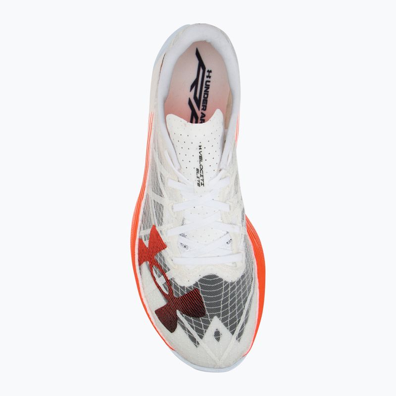 Pánské běžecké boty Under Armour Velocity Elite 2 white/ares red/black 5