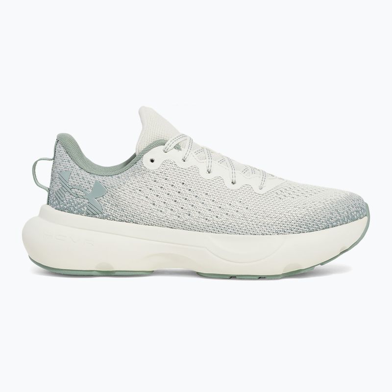 Dámské běžecké boty Under Armour Infinite white quartz/silica green/metallic silica 8