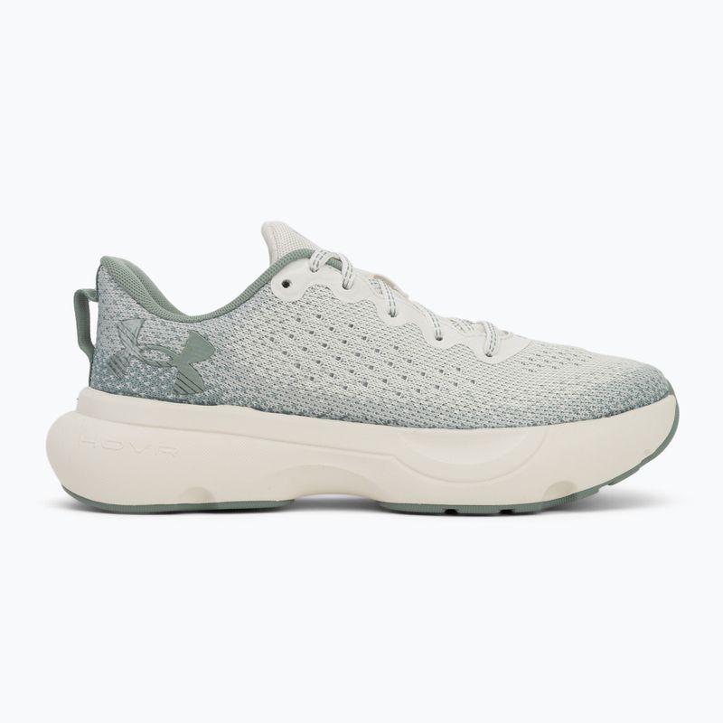 Dámské běžecké boty Under Armour Infinite white quartz/silica green/metallic silica 2