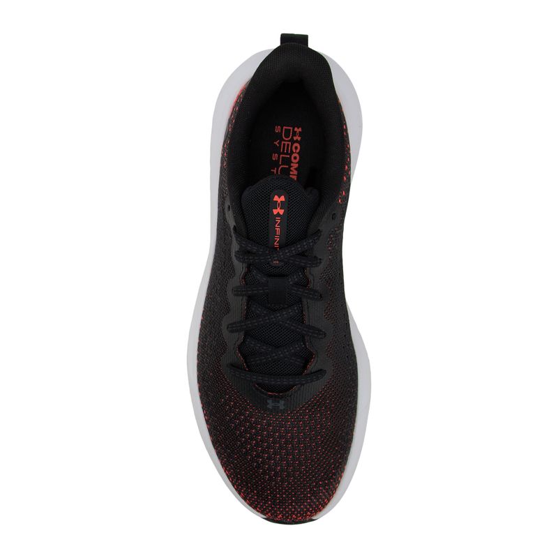 Pánské běžecké boty Under Armour Infinite black/ares red/black 5