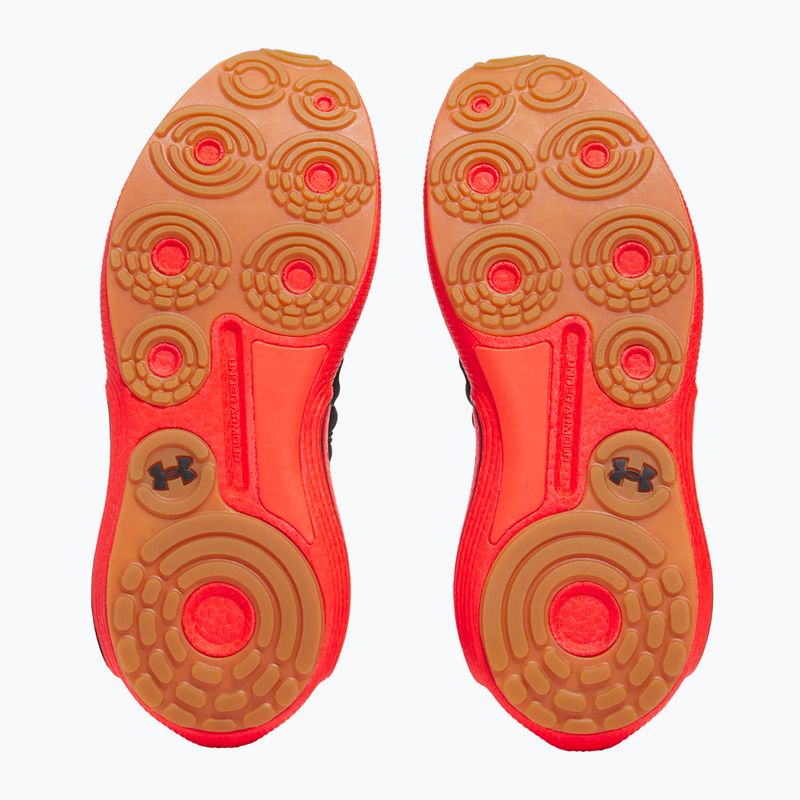 Pánské boty Under Armour Phantom 4 black/lava red/metallic silver 12