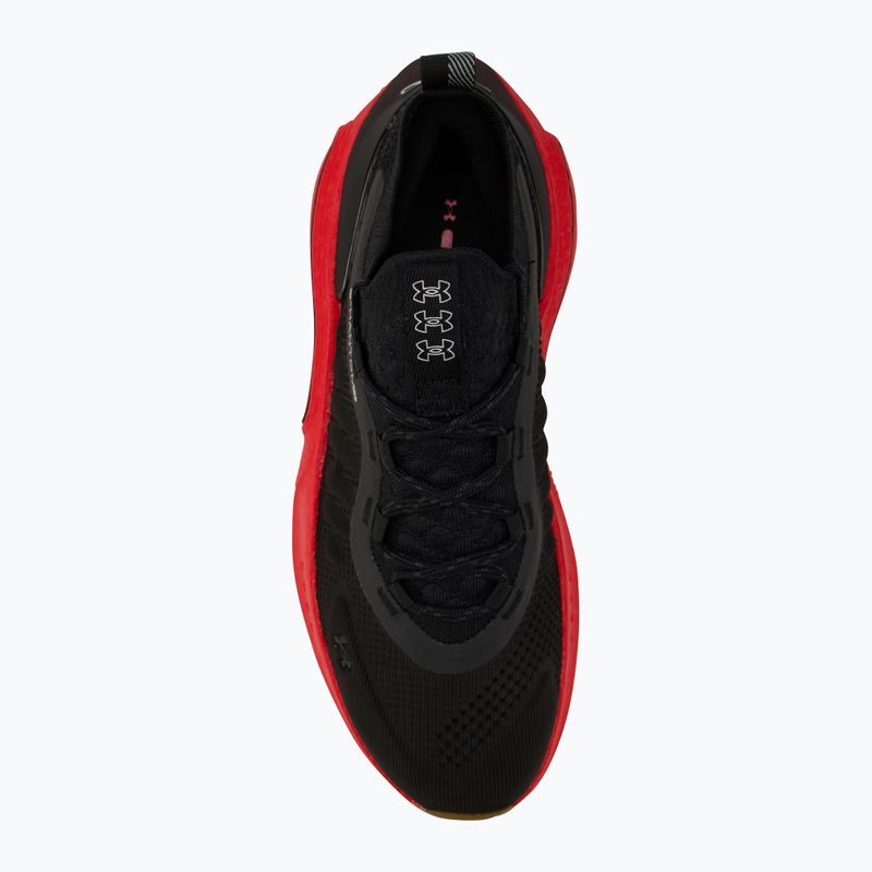 Pánské boty Under Armour Phantom 4 black/lava red/metallic silver 5