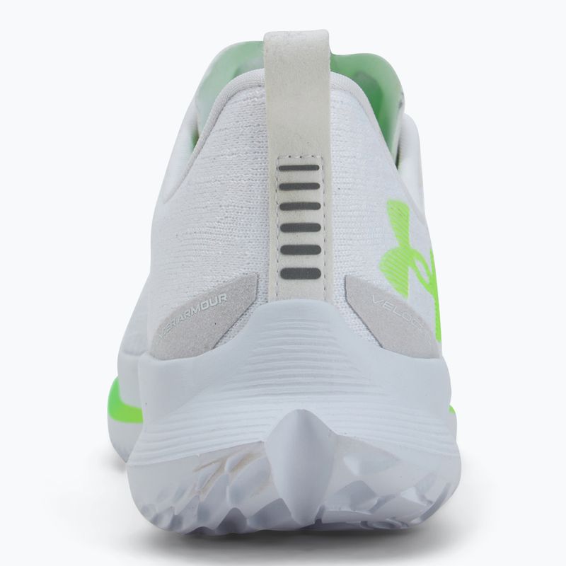 Pánské běžecké boty Under Armour Velociti 4 white/white/hyper green 6